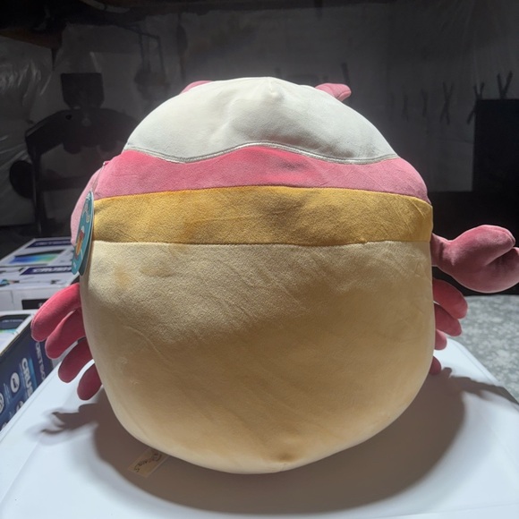 NEW Squishmallows 16" Lorono Red Lobster in Lobster Roll Plush. - Picture 6 of 7